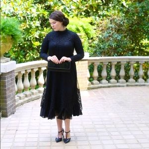 Dainty Jewell’s Black English Rosemary Dress 🖤 ON HOLD DO NOT BUY